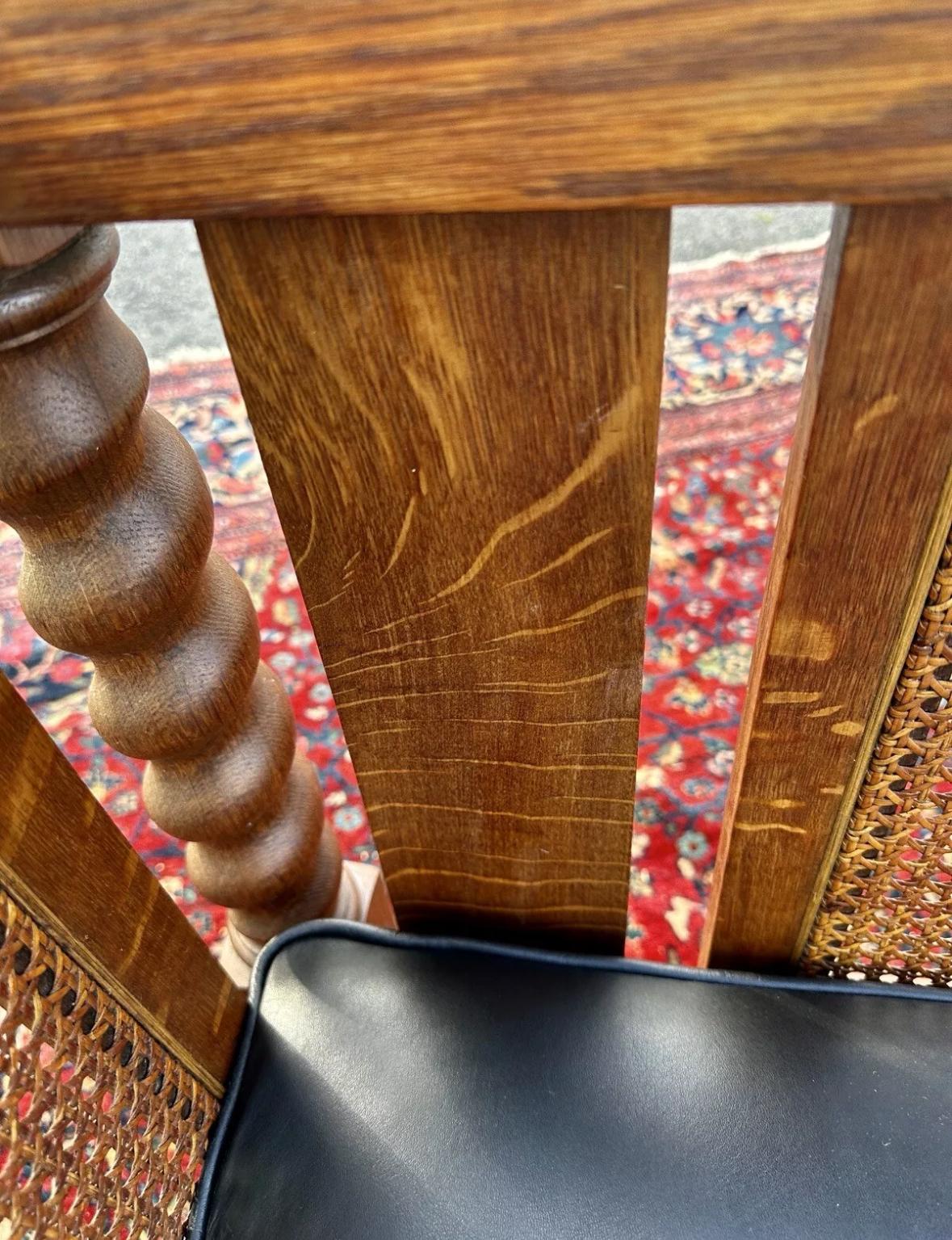 ANTIQUE Ensemble de trois sièges Stickley Brothers, c. 1900 - W8018      MUST SELL en vente 1