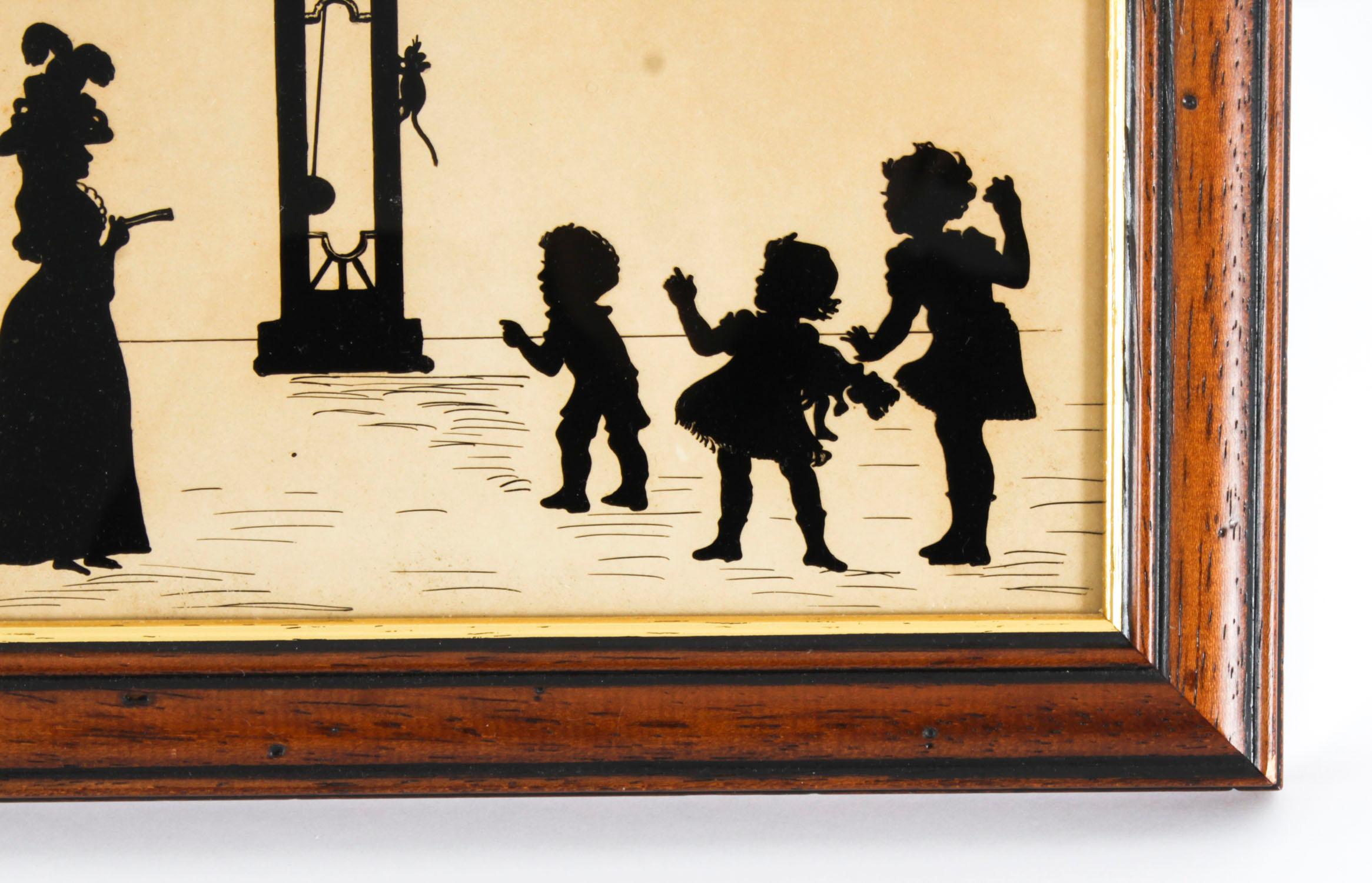 Conjunto antiguo de tres siluetas victorianas Siglo XIX Fines del siglo XIX en venta