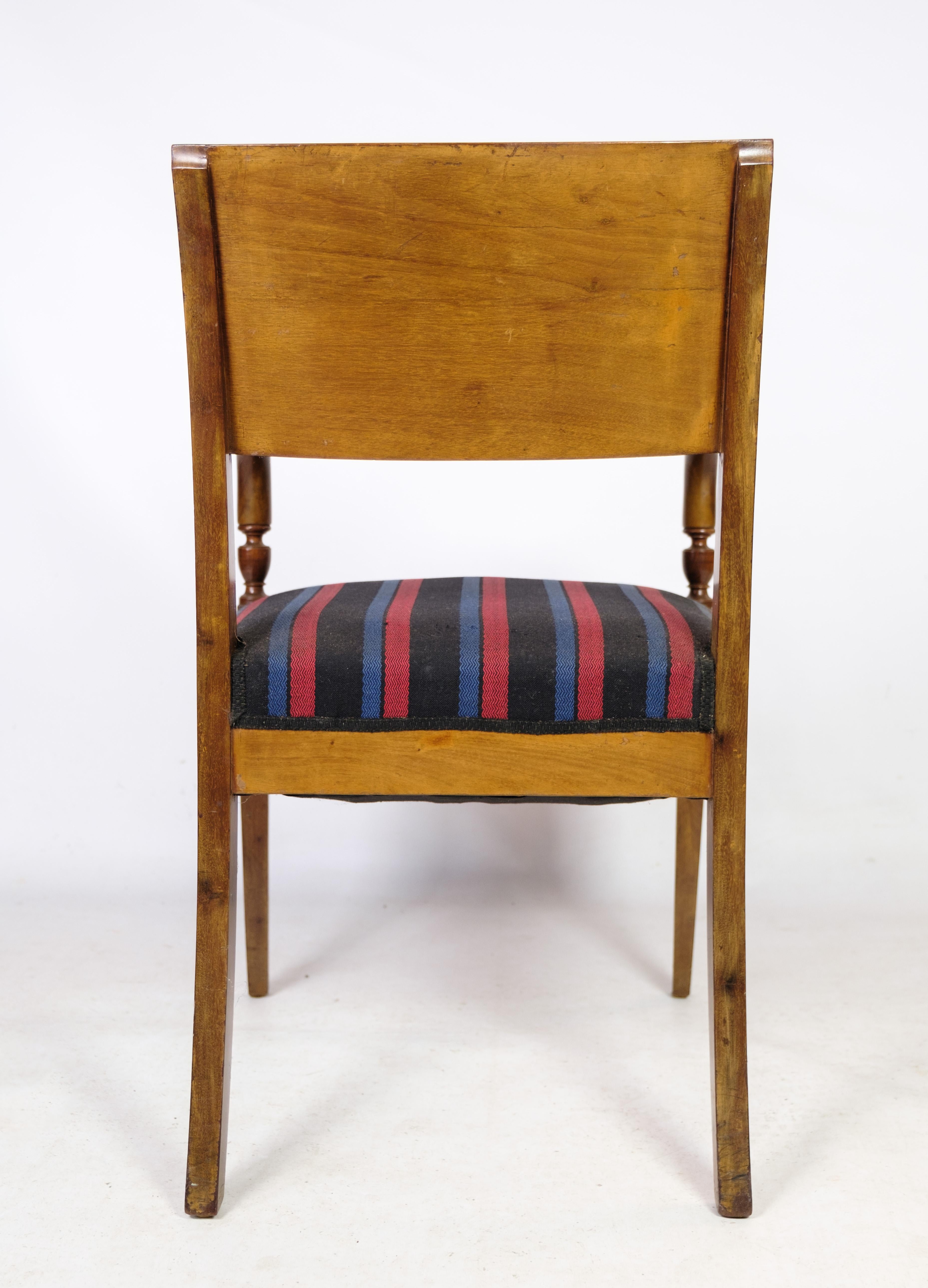 Acajou Ensemble ancien de deux fauteuils en acajou de style Empire, 1920 en vente