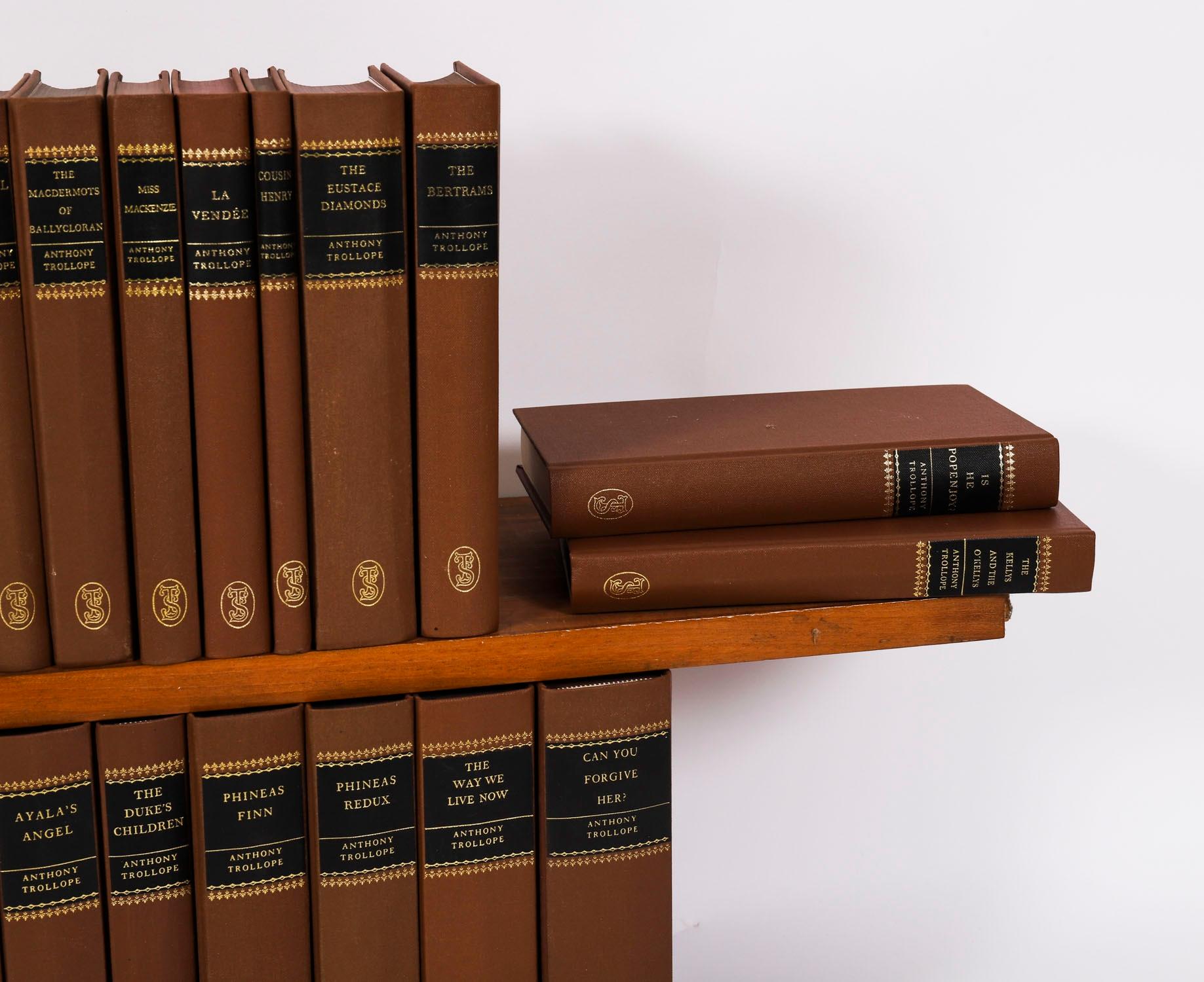 Antique Set45 Furnishing Books Anthony Trollope 