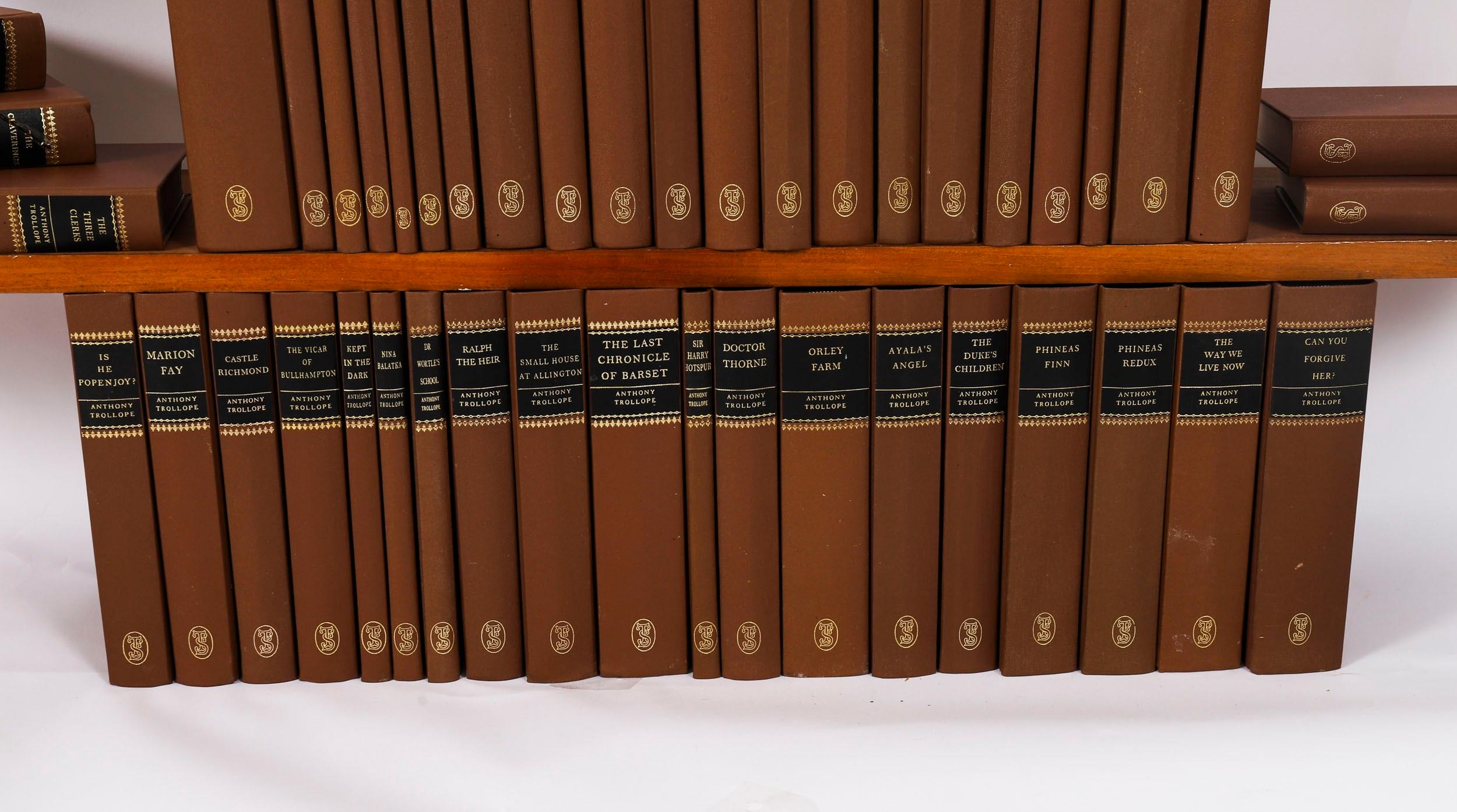 Antique Set45 Furnishing Books Anthony Trollope 