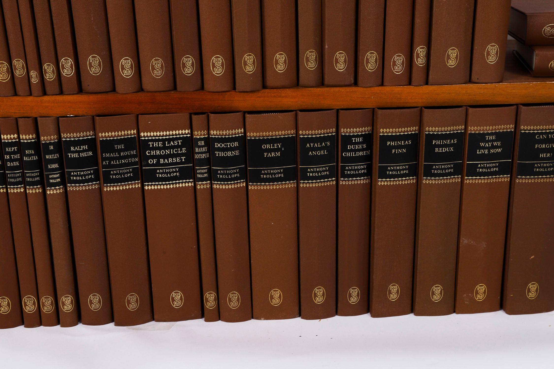 Antique Set45 Furnishing Books Anthony Trollope 