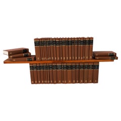 Antique Set45 Furnishing Books Anthony Trollope "Society of London" 20th Century