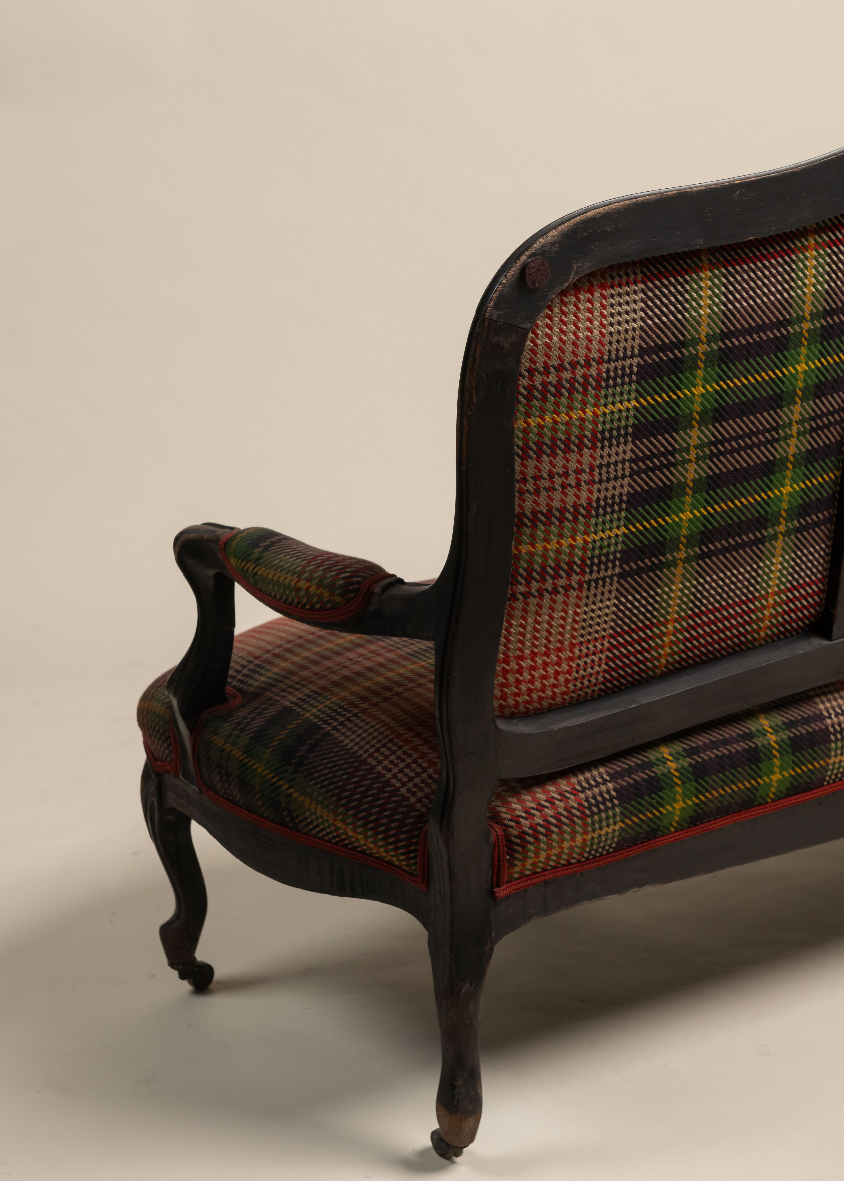 French settees, known as 
