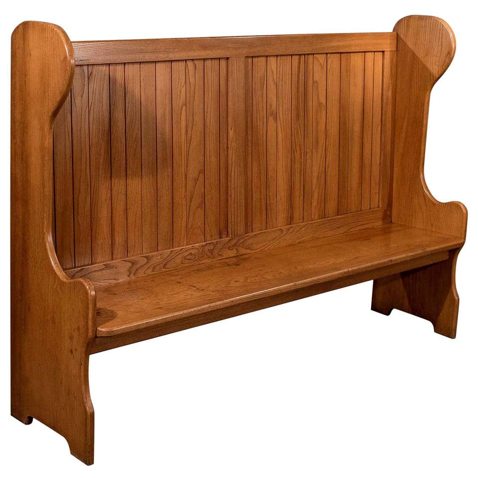 Antique Settle Bench - 8 For Sale on 1stDibs