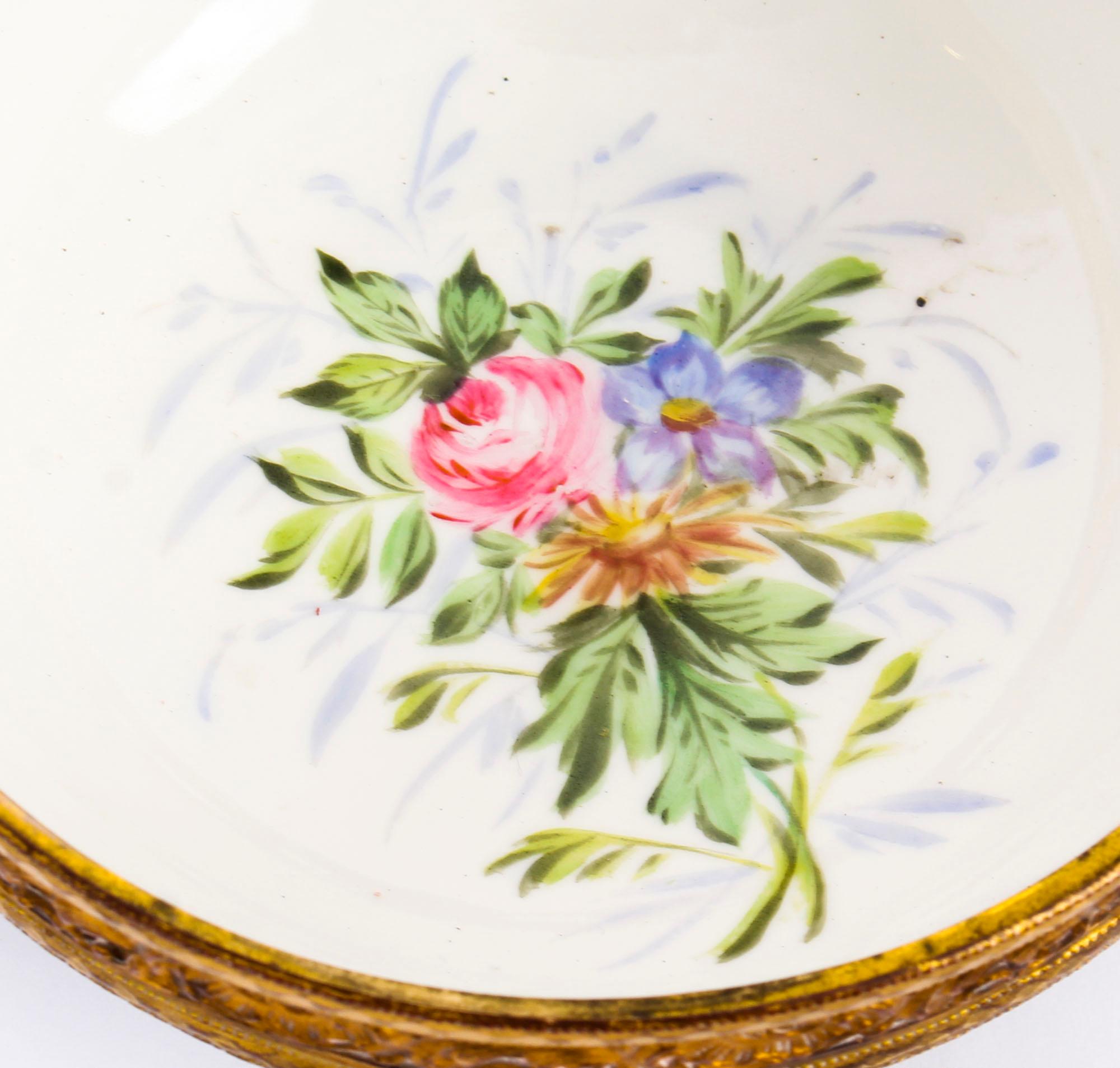 Antique Sèvres Bleu Royale Porcelain Pot-Pourri Bowl and Cover Stamped 1846 14