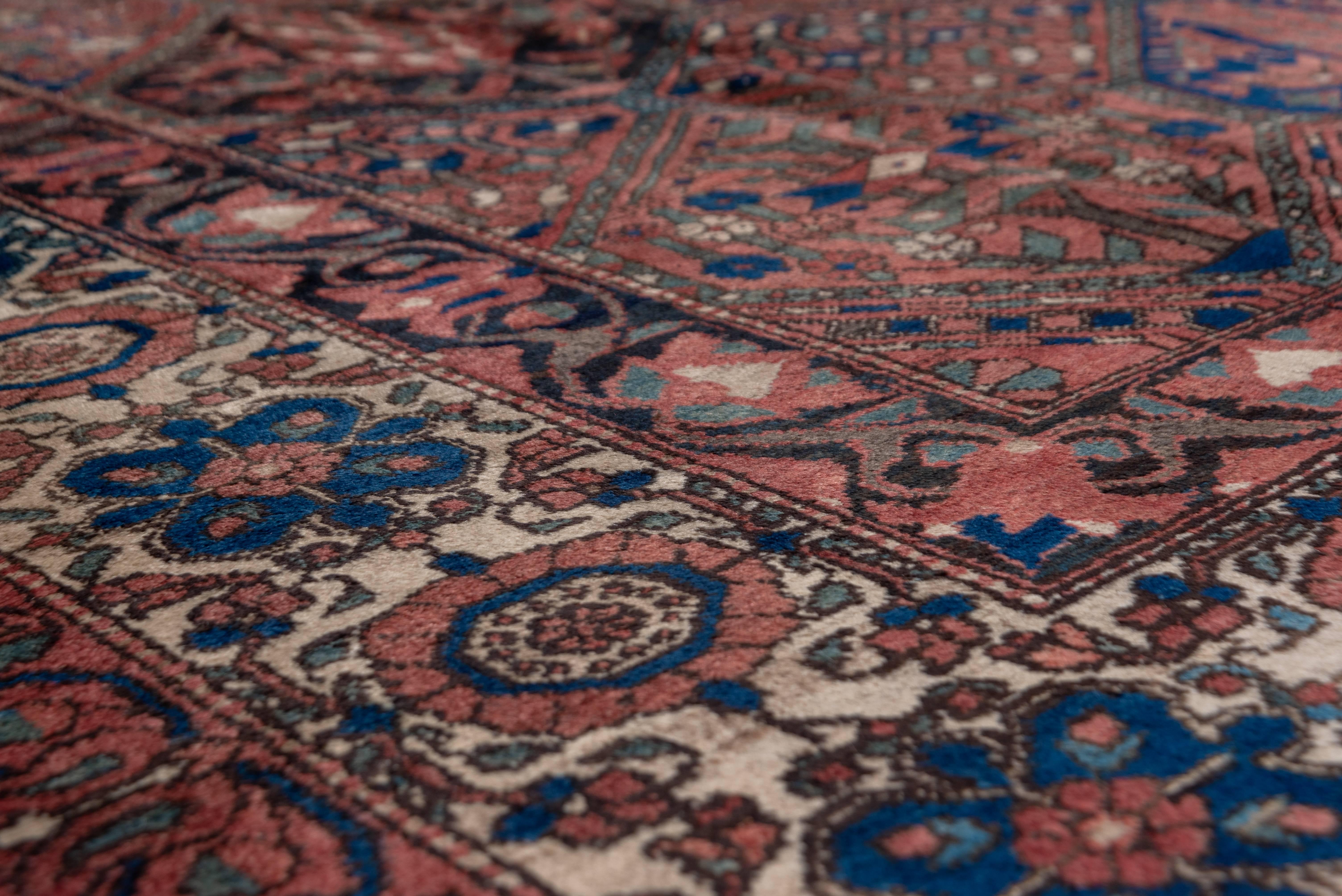 Antique Shabby Chic Baktiary Carpet 2