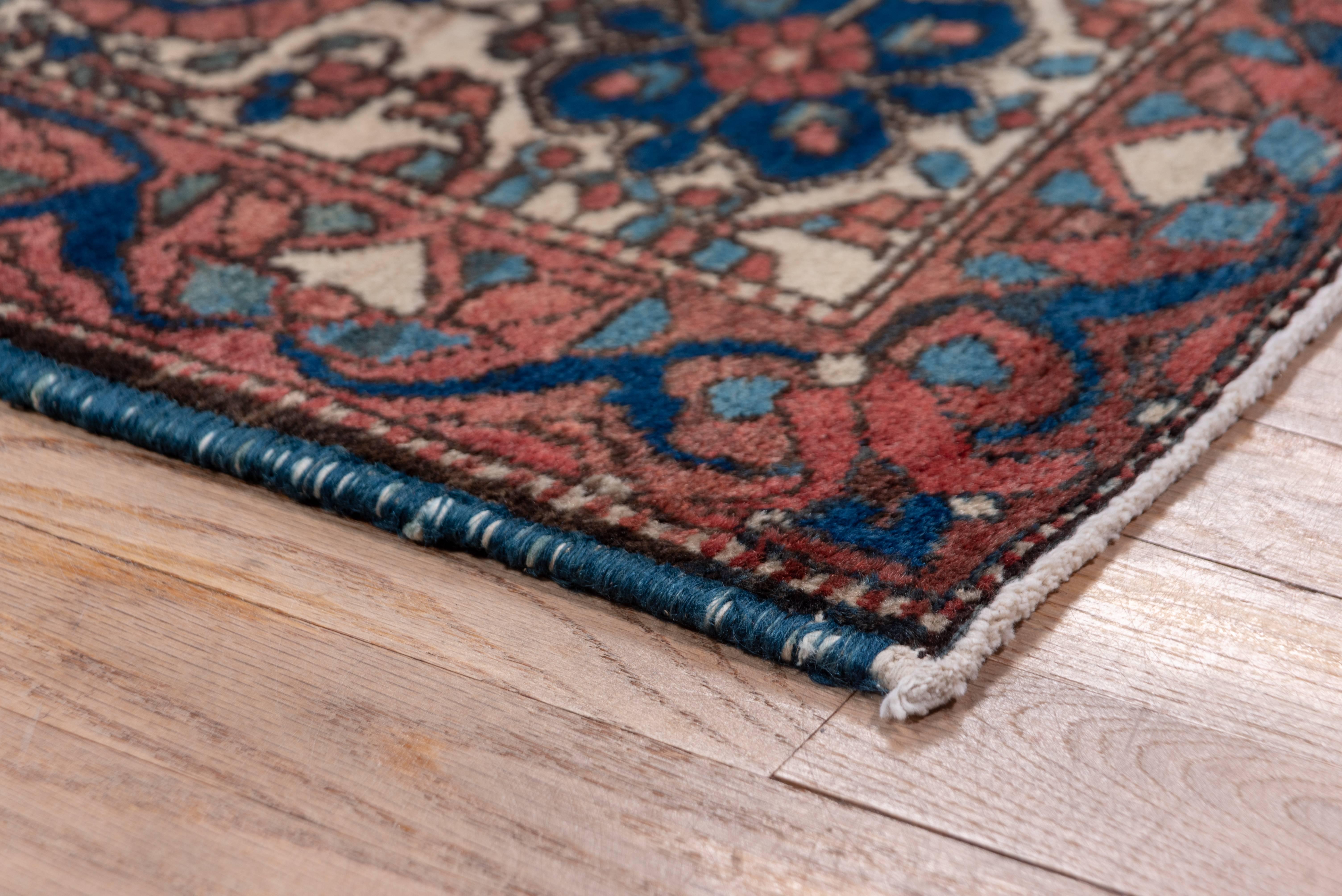 Antique Shabby Chic Baktiary Carpet 1