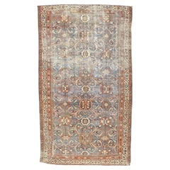 Antique Shabby Chic Persian Sultanabad Mahal Rug 5’5” x 9’5”
