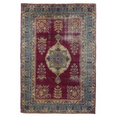 Tappeto antico Shabi Sheek Kerman 5'4'' x 8'0''