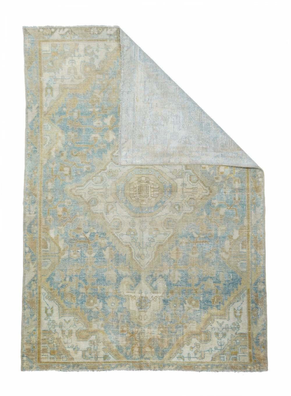 Alfombra antigua Shabi Sheek Malayer 4'6'' x 6'6''.
