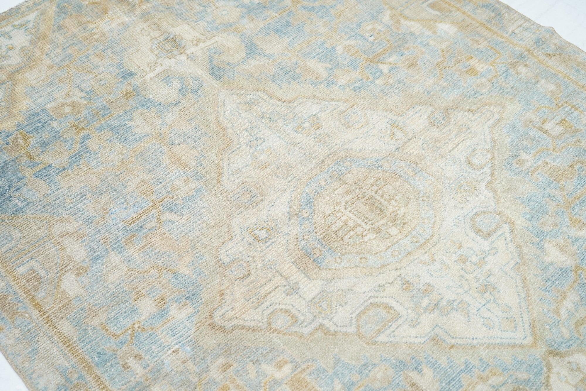 Alfombra antigua Shabi Sheek Malayer 4'6'' x 6'6'' Lana en venta