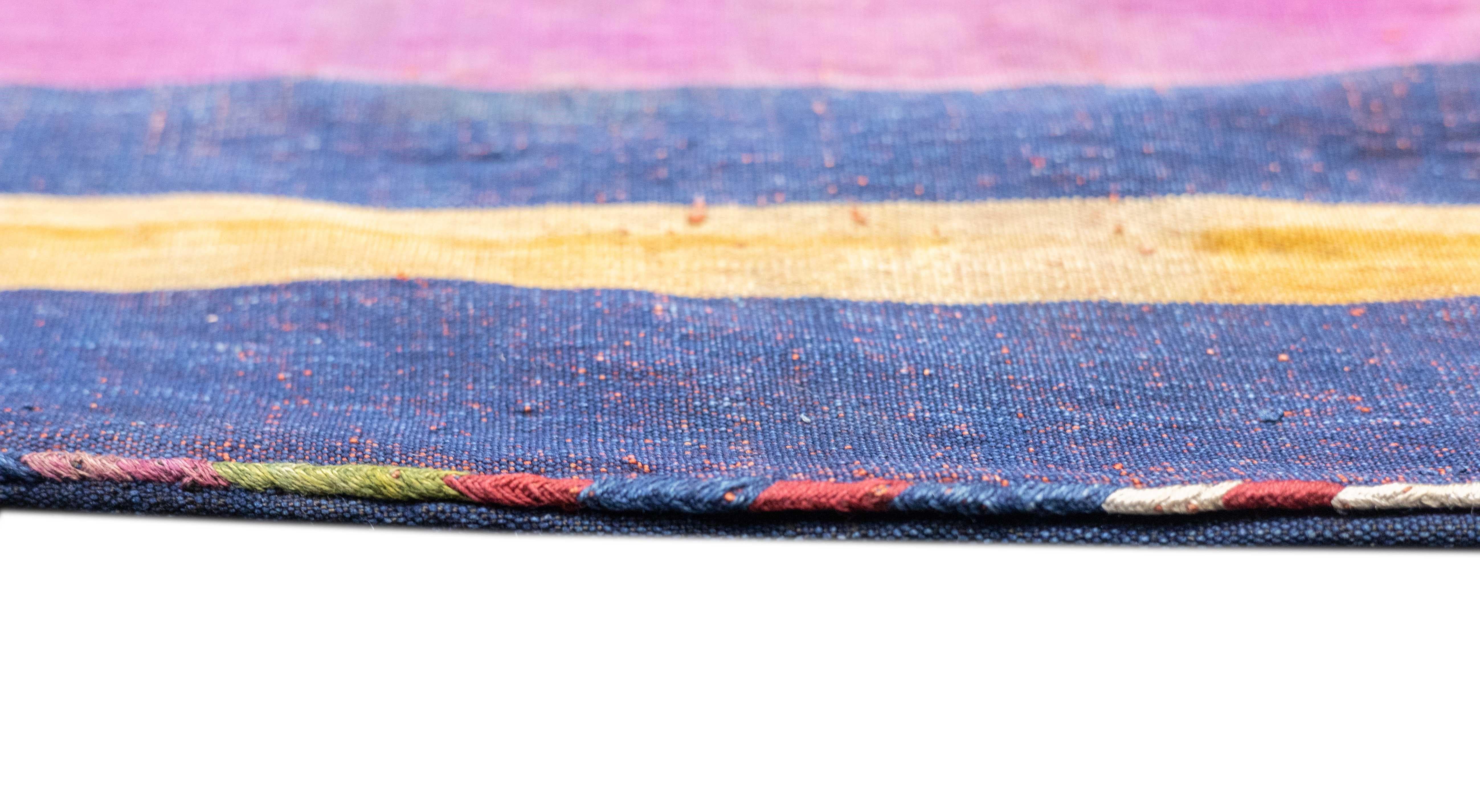 Antique Shahsaband Silk Textile Bag 1'7'' x 3'6'' For Sale 2