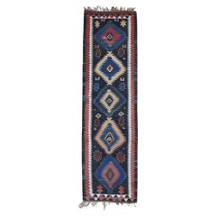 Antique Shahsavan Kilim, Wide Runner (DK-102-59)