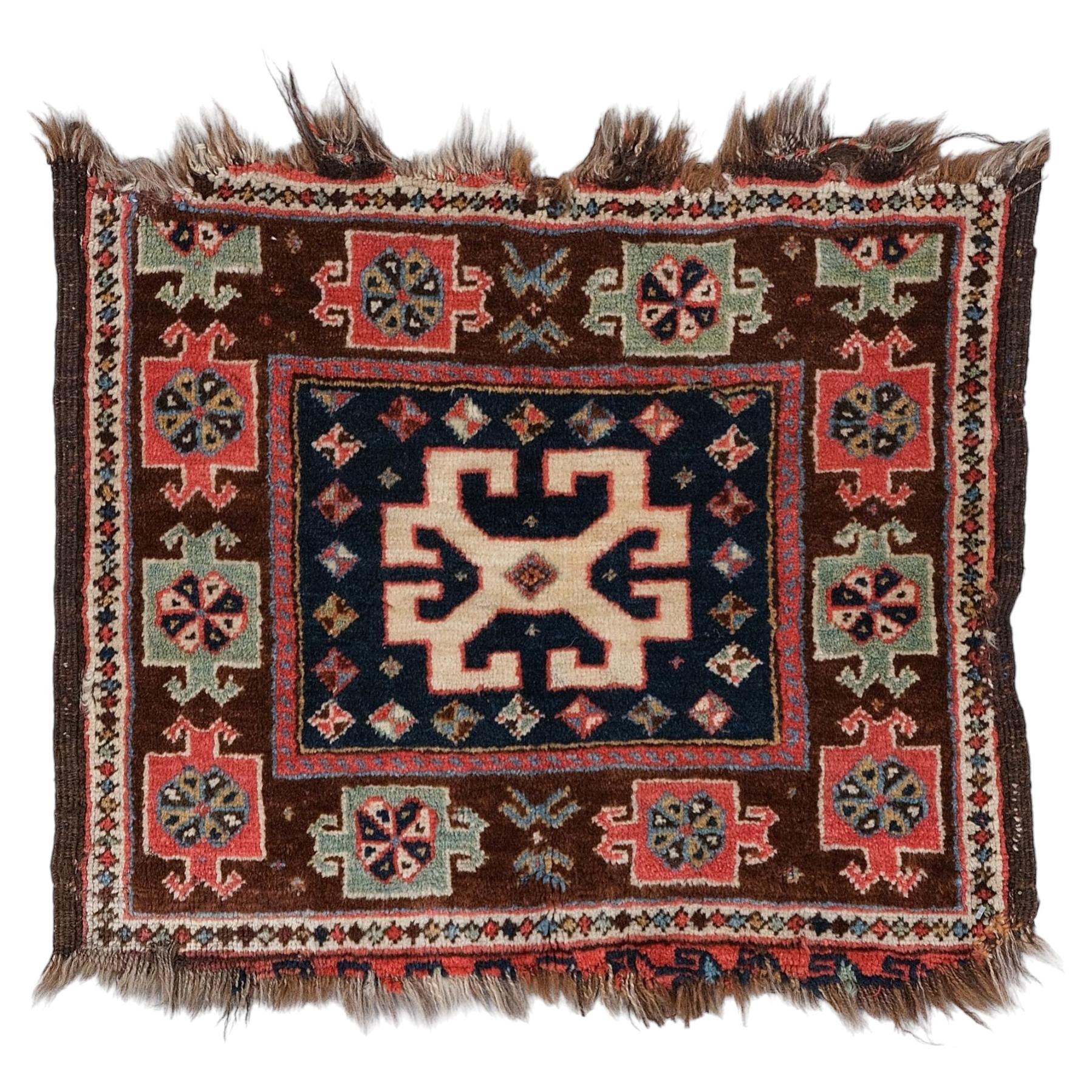 Antique Shahsevan Bag - Late 19th Century For Sale