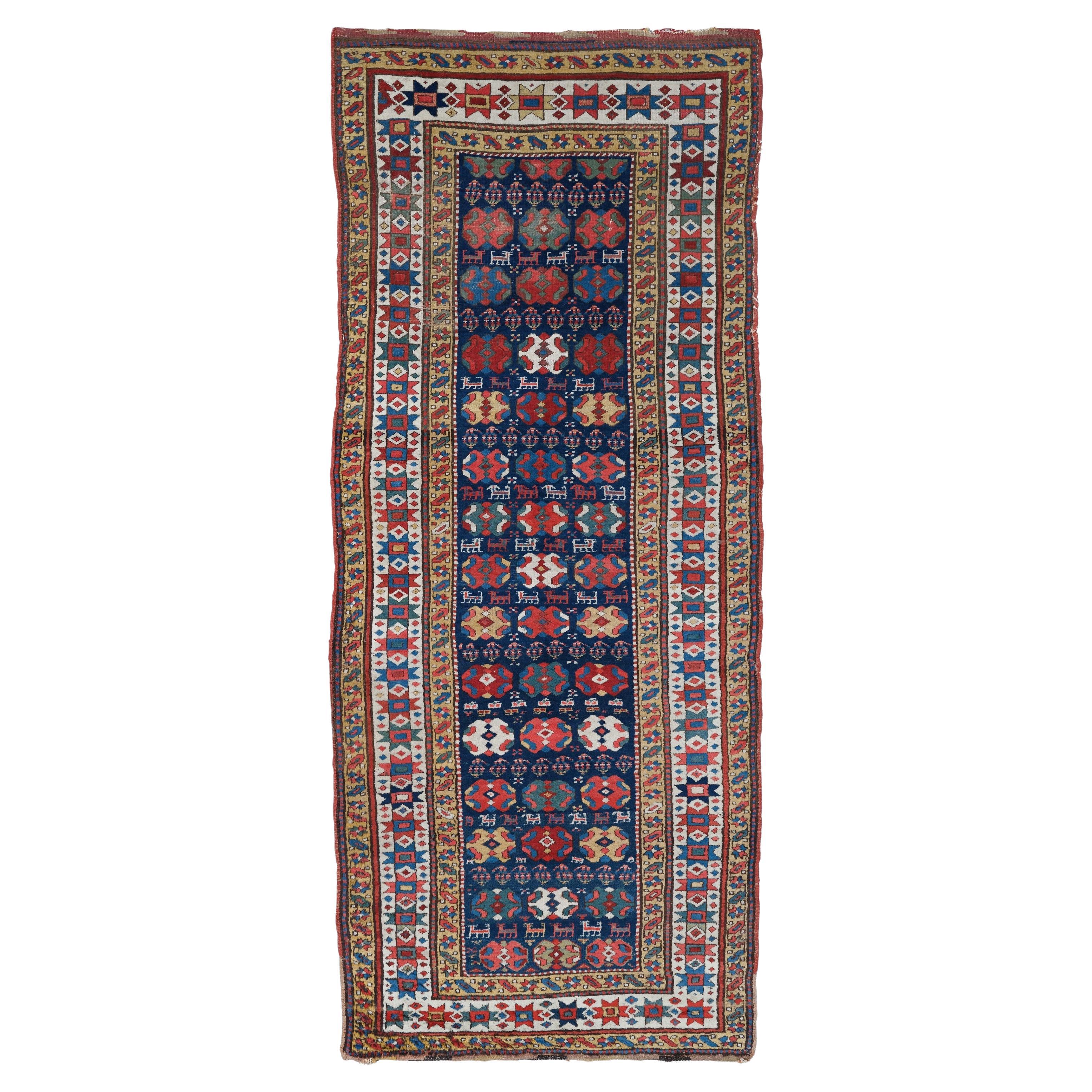 Antique Shahsevan Long Rug - 19th Century Caucasian Shahsevan Long Rug For Sale