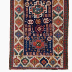 Tapis long antique de Shahsevan - Milieu du 19e siècle