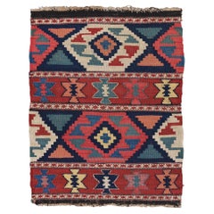 Antique Shahsevan Sumak Bagface - Late 19th Century