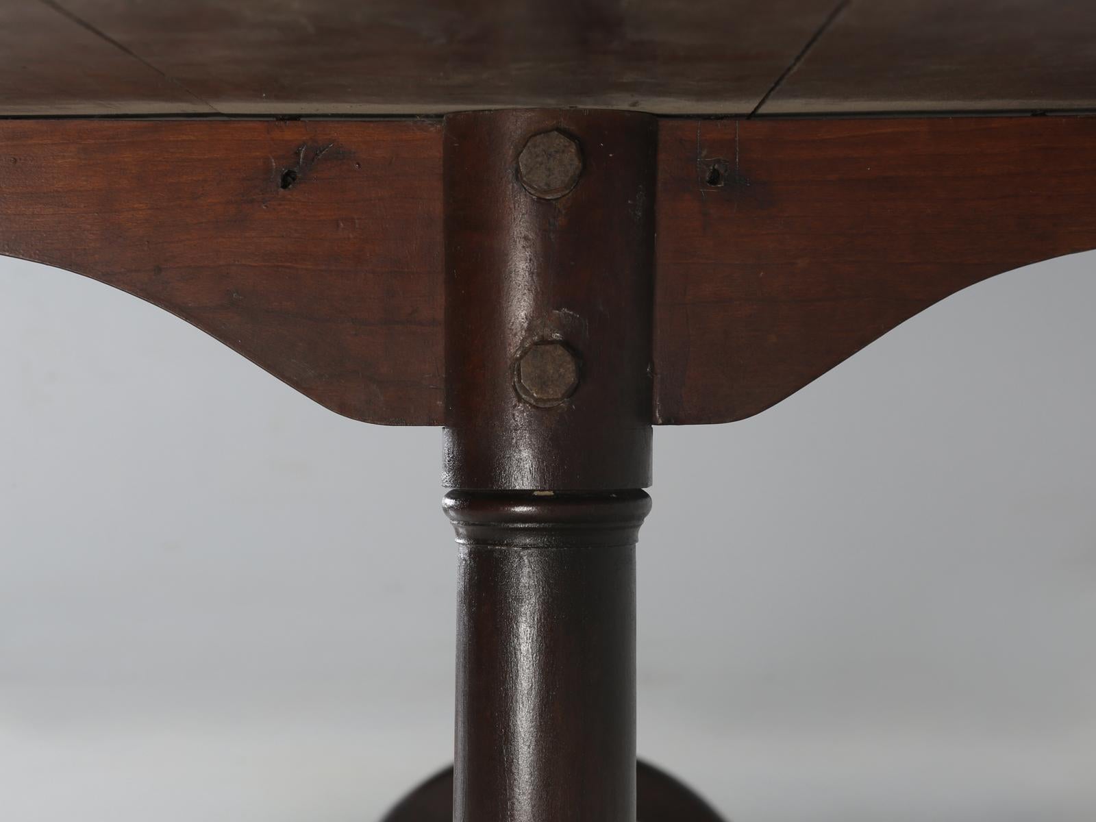 Antique Shaker Cherry Wood Trestle Dining Table, circa 1830 5