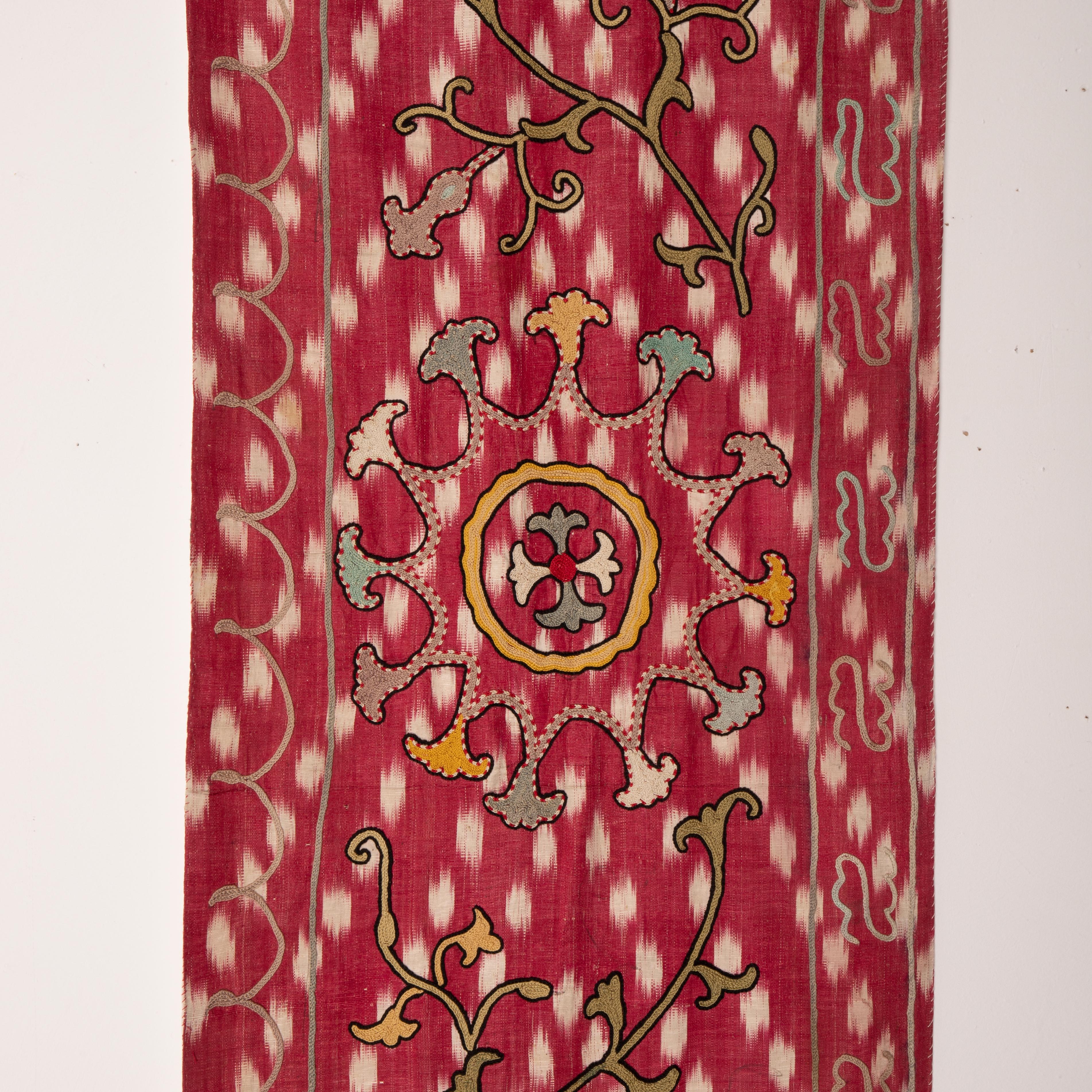 Antique Shakrisabz Ruidjo 'Bridal Suzani', Uzbekistan, L 19th C For Sale 1