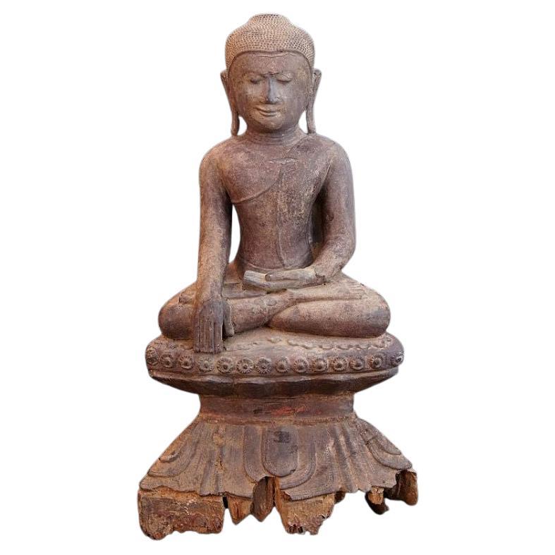Antiker Shan-Buddha aus Birma im Angebot