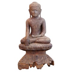 Antiker Shan-Buddha aus Birma