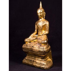 Antique Shan Buddha Statue from Burma