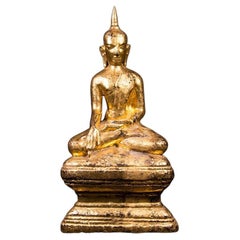 Antique Shan Buddha Statue from Burma