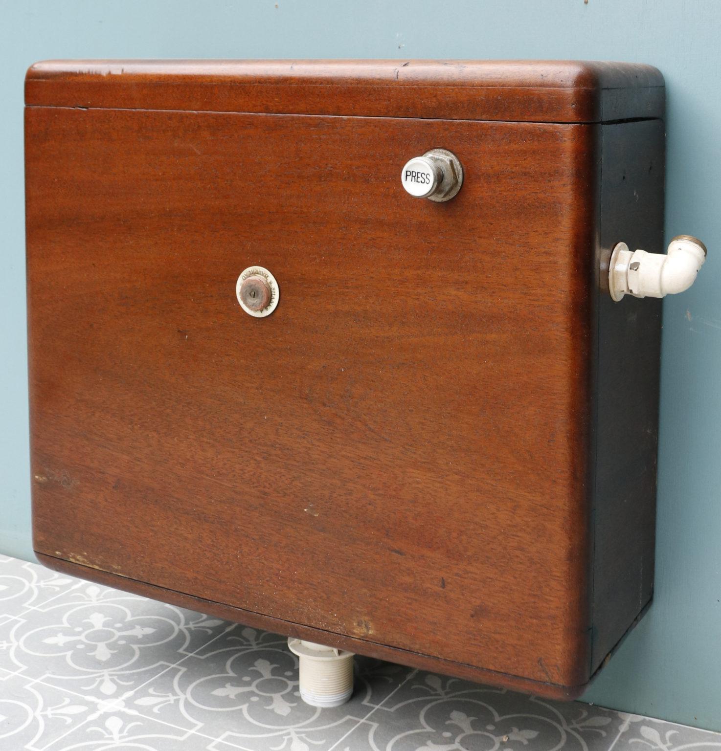 vintage toilet cistern