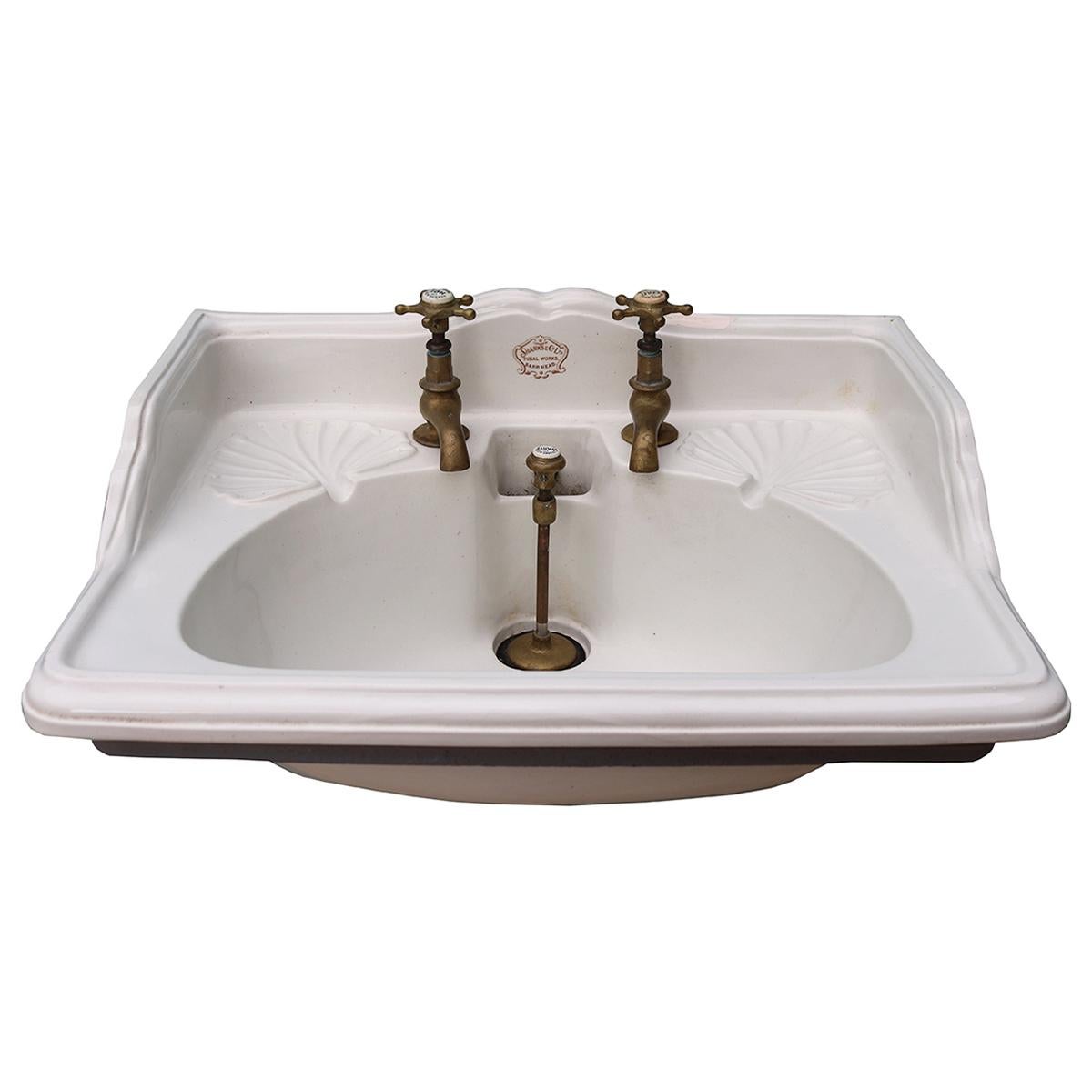 Antique ‘Shanks & Co.’ Wash Basin or Sink