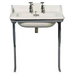 Antique Shanks Porcelain Sink with Wall Bracket