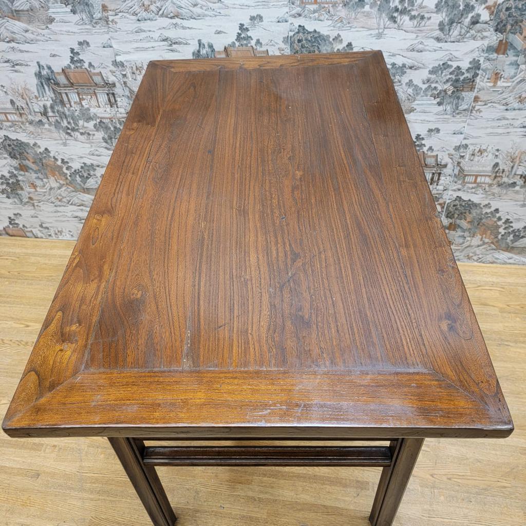 Antique Shanxi Province Elm Tall Table

This Antique Shanxi Province Tall Table is made out of elm and has its original color and patina. It has a stunning architectural design that will elevate any room.

Circa: 1900

H 33.5