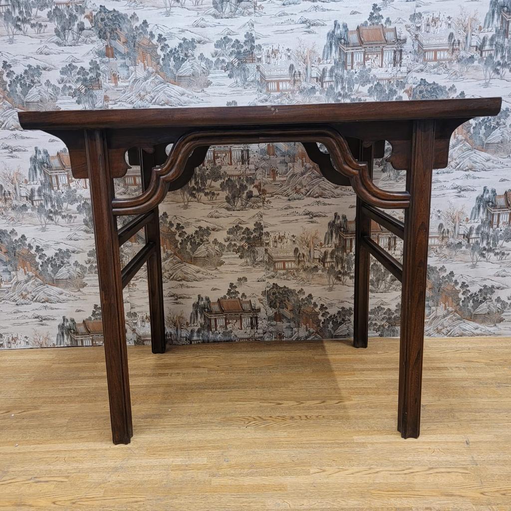Chinese Antique Shanxi Province Elm Tall Table For Sale