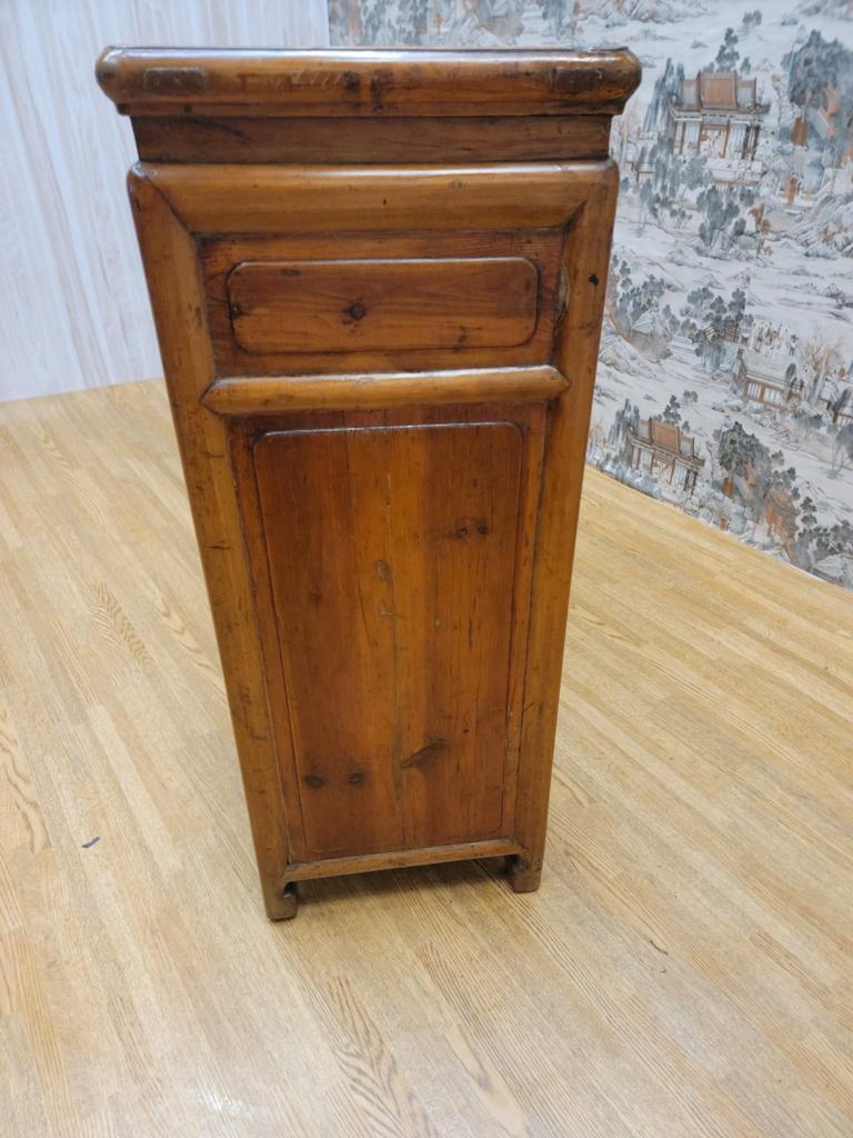 Antique Shanxi Province Elmwood Nightstand Sideboard For Sale 4