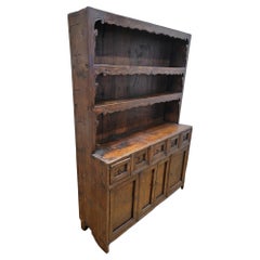 Used Shanxi Province Elmwood Ornate Display Cabinet/Hutch