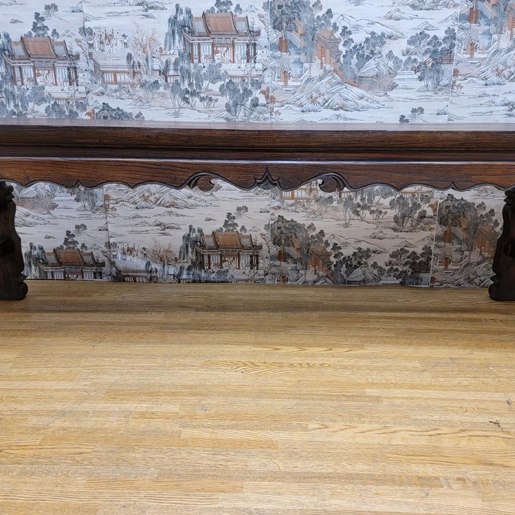 Antique Shanxi Province Hallway Bench Altar Console Table For Sale 2