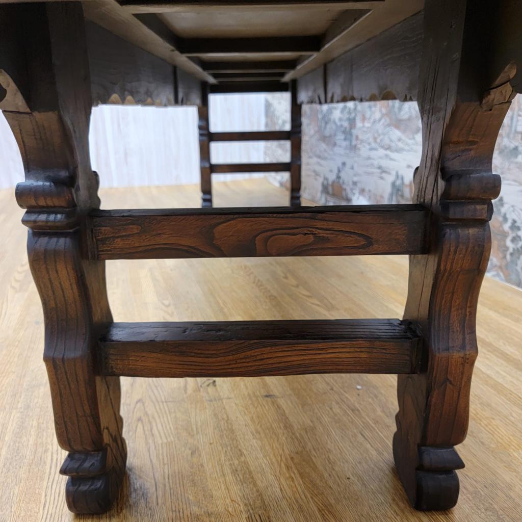 Chinese Antique Shanxi Province Hallway Bench Altar Console Table For Sale