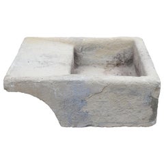Used Shaped Stone Sink