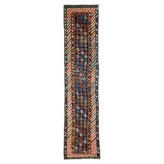 Antiker Shasavan-Teppich 2'10'' x 12'0''