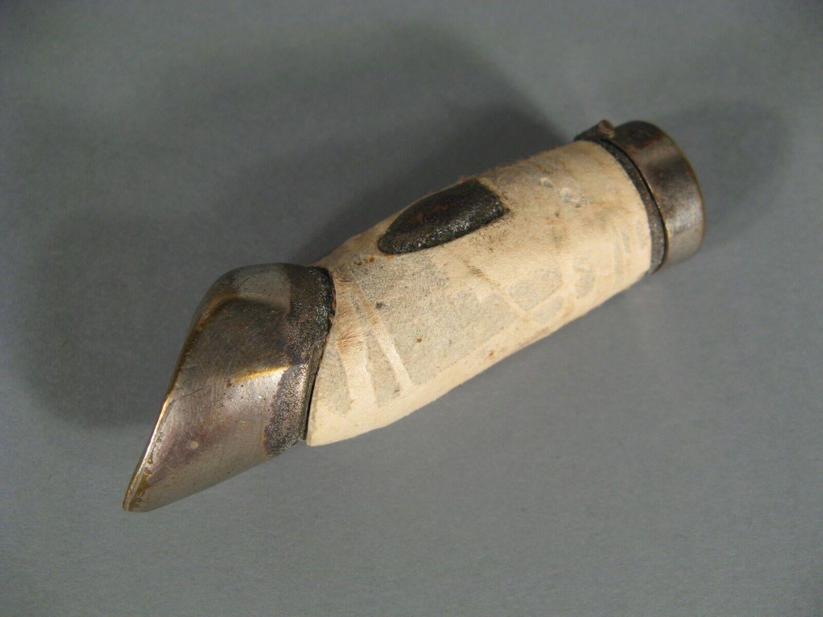 19th Century Antique Sheep's Foot Matchbox -1Y92