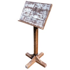 Antique Sheet Music Stand, France