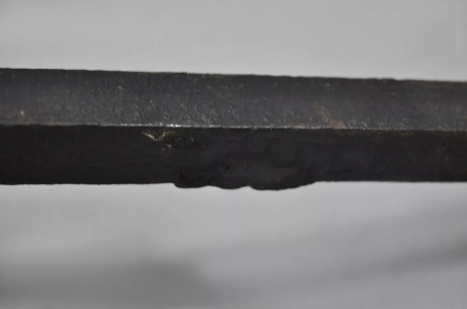 Antiguo niño y niña holandeses de Sheffield de bronce y hierro fundido para chimenea - Pareja en venta 1