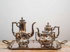 Antique Sheffield England Coffee / Tea Service