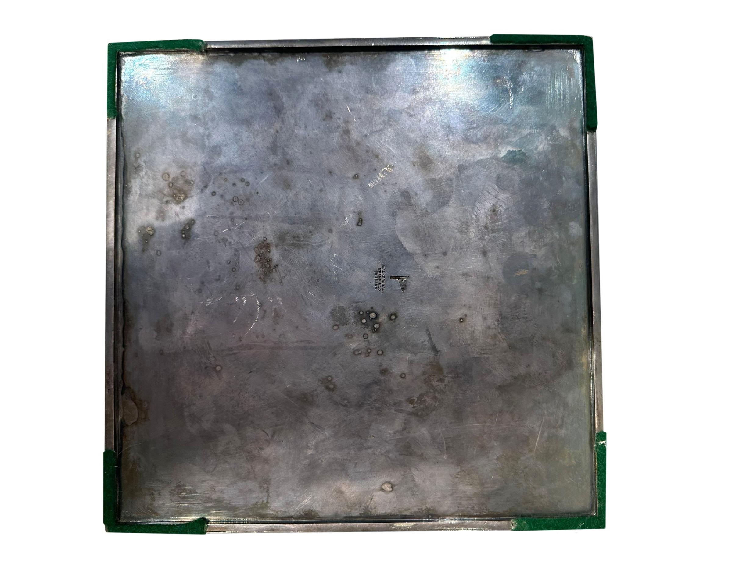 Caja de plata antigua Four Seasons de Sheffield en venta 2
