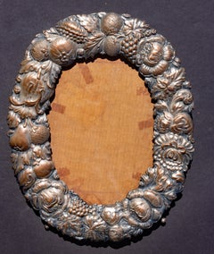 Antique Sheffield Silver Table Top Picture or Mirror Frame.