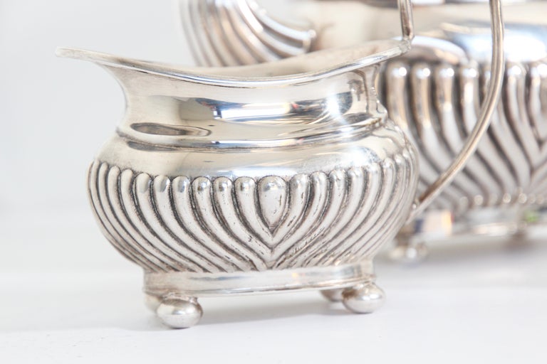 Antique Sheffield Silverplate Tea Set For Sale at 1stDibs leonard
