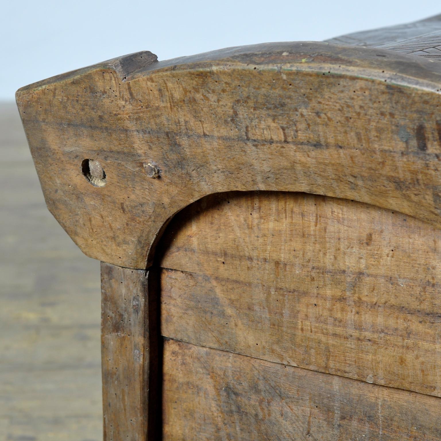 Antique shepherd’s chest, 1850s 1