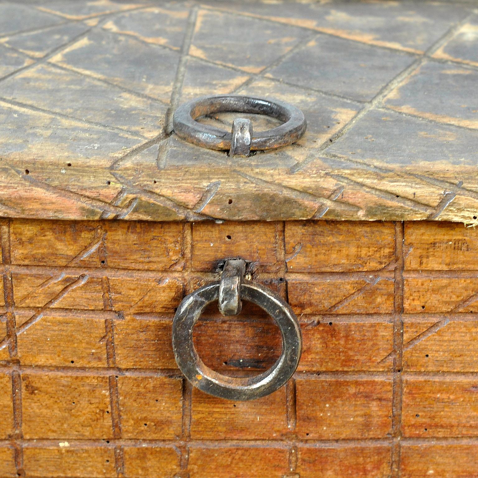 Antique Shepherd’s Chest, 1880s 6