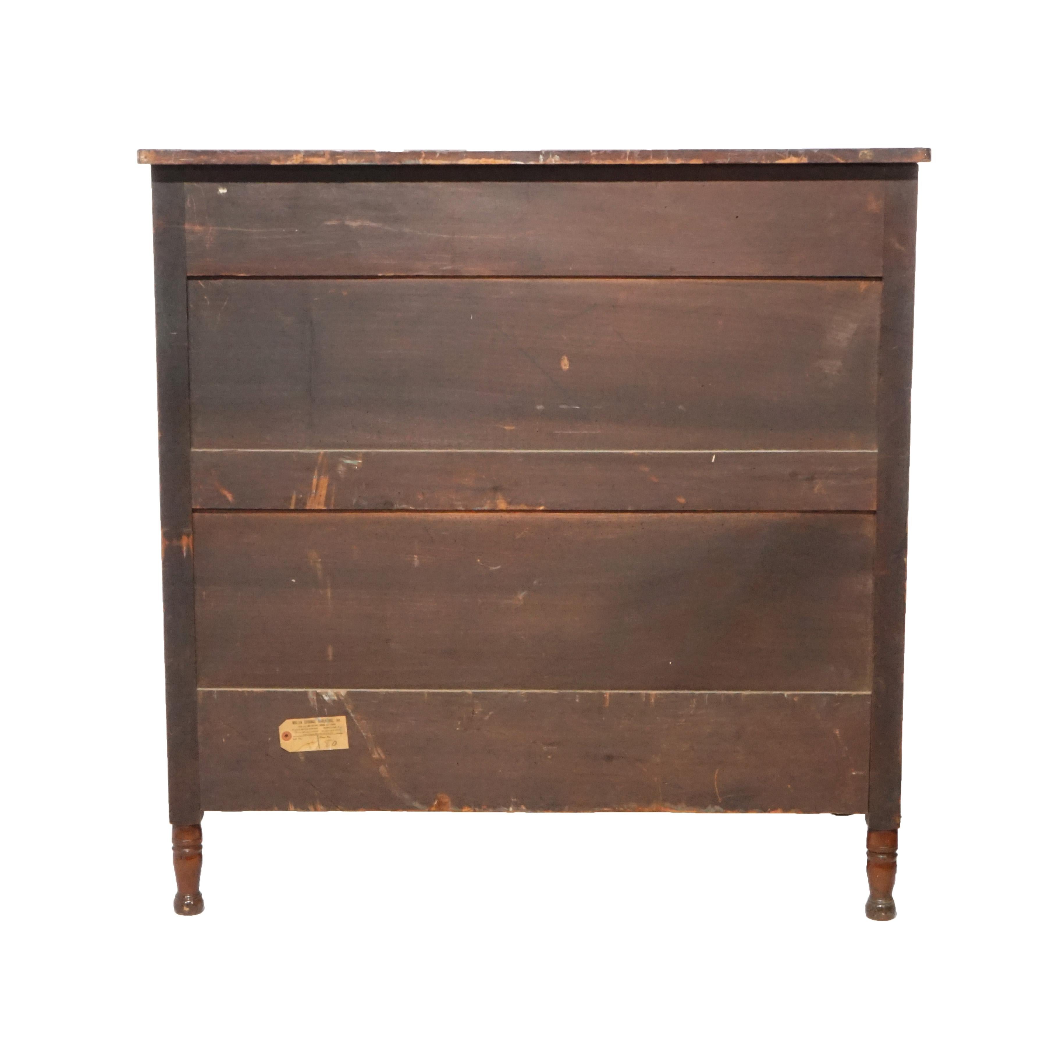 Antique Sheraton Cherry Butlers Chest with Drop-Front Desk, Circa 1830 ...