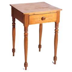 Antique Sheraton Mahogany Single Drawer Stand C1840